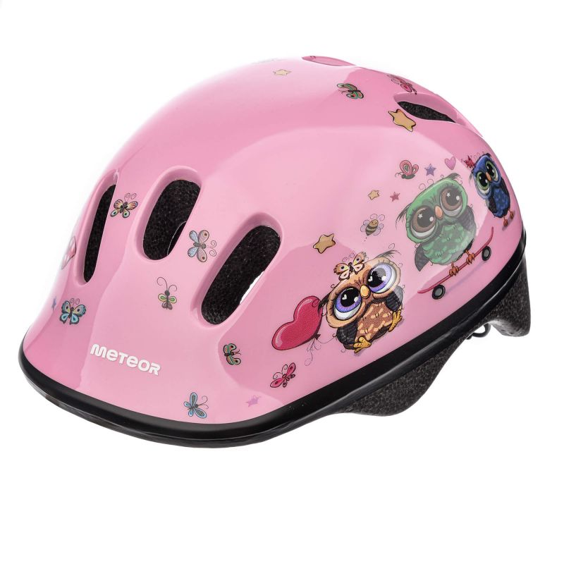 Meteor Children’s bicycle helmet KS06 little owl sisak 24808-24809