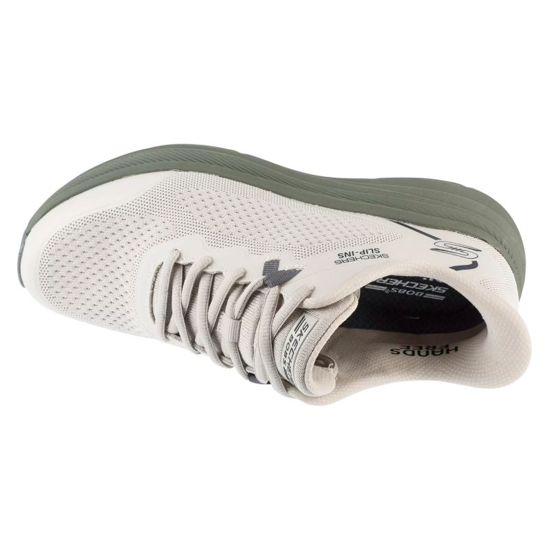 Skechers Slip-Ins: Max Run Beige bézs futócipő 118431-NTOL