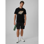 4F Men's regular printed T-shirt férfi póló 4FRSS26TTSHM4228-20S