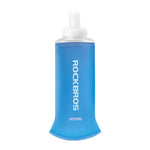 Rockbros 35210027002 soft flask running water bottle 500 ml - blue niebieski training equipment