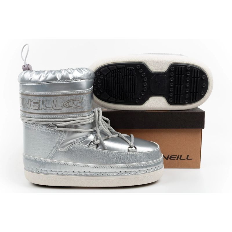 O'Neill Lisa High Women's Silver Insulated Winter Snow Boots szürke női cipő 90263017.99S