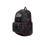 Vans Old Skool Classic Backpack – Black with Roses 22L fekete hátizsák VN000H4YBRR1