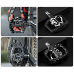Rockbros PD303 Half-Lock Platform Bicycle Pedals - Black