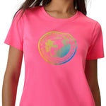 4F Women's T-shirt F2718 fuchsia 55S póló 4FWSS26TTSHF271855S
