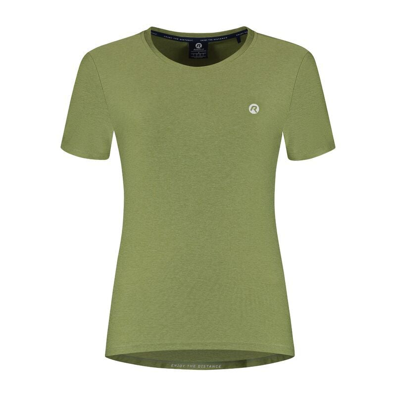 Rogelli d/b ESSENTIAL women's t-shirt green 2XL zöld póló