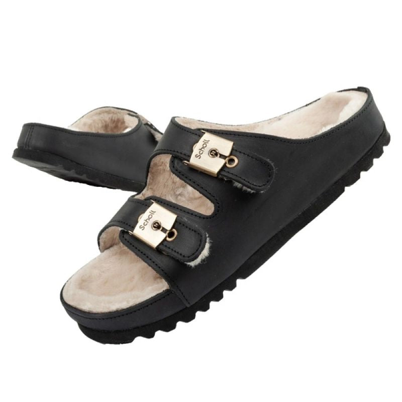 Scholl Kim W Slippers bézs rain boots, slides