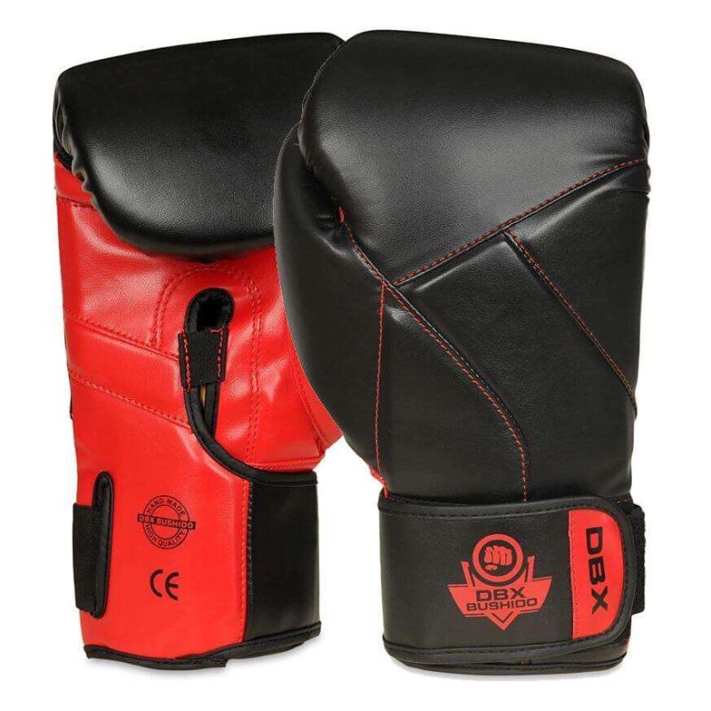 DBX Bushido 10oz Boxing Gloves - Hammer Red - Valor Series piros kesztyű