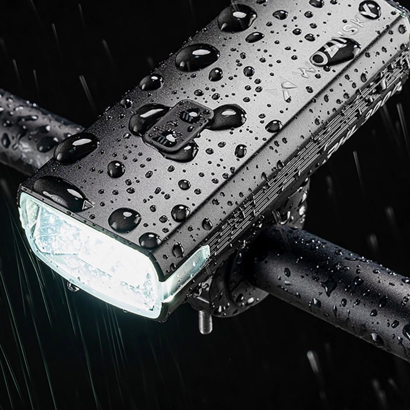 Wozinsky Front Bike Light + USB-C Cable (3000 lm) - Black fekete elektronika 304004-184329