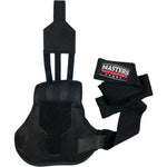 MASTERS FIGHT EQUIPMENT MASTERS BBŻ-GRIP gel boxing bandages black s/m edzőfelszerelés 03558-SM