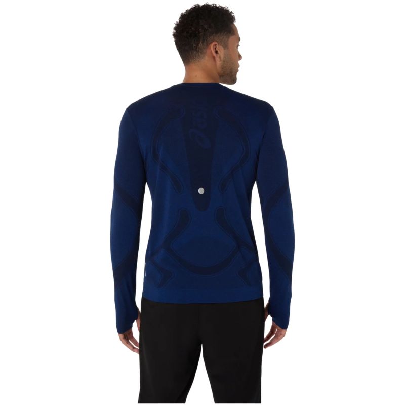 Asics Road Seamless LS Top 2011D356-400 Navy Blue L Kiegészítő