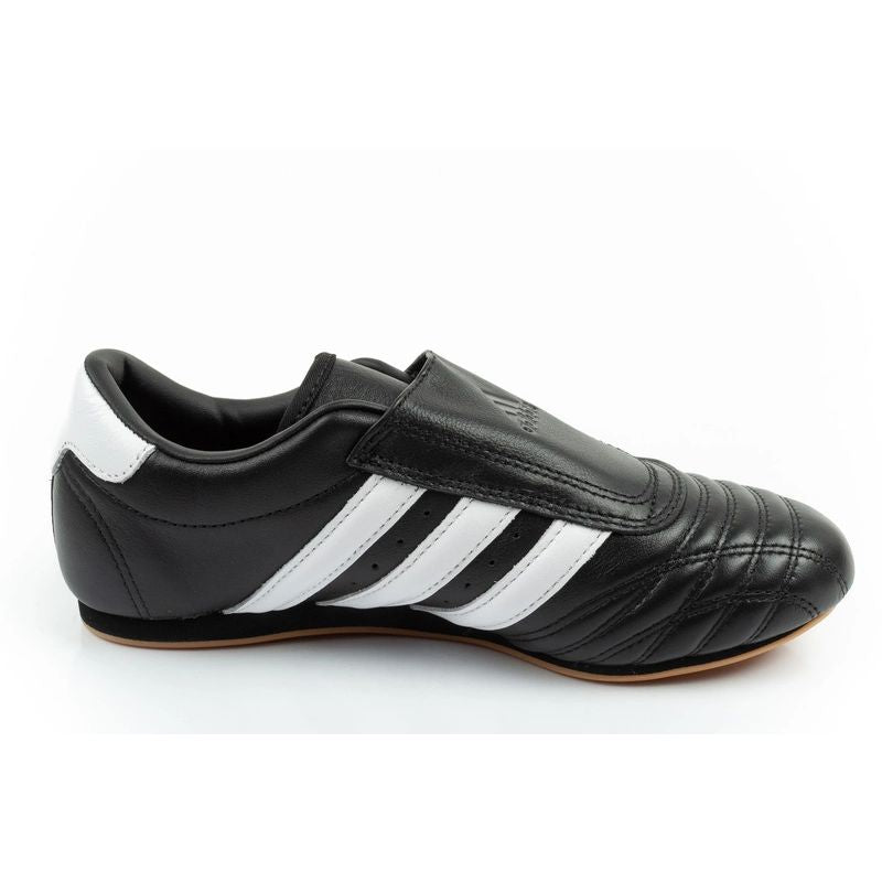 Adidas Women's Taekwondo Sports Shoes Black Leather Slip-On fekete zokni