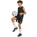 Adidas Entrada 26 Sleeveless Jersey Kids' Black fekete gyerek póló KB3933