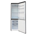 Vans Ravanson 250l Retro Refrigerator | LED lighting | Vintage style | 545 x 585 x 182 mm | fekete home appliances