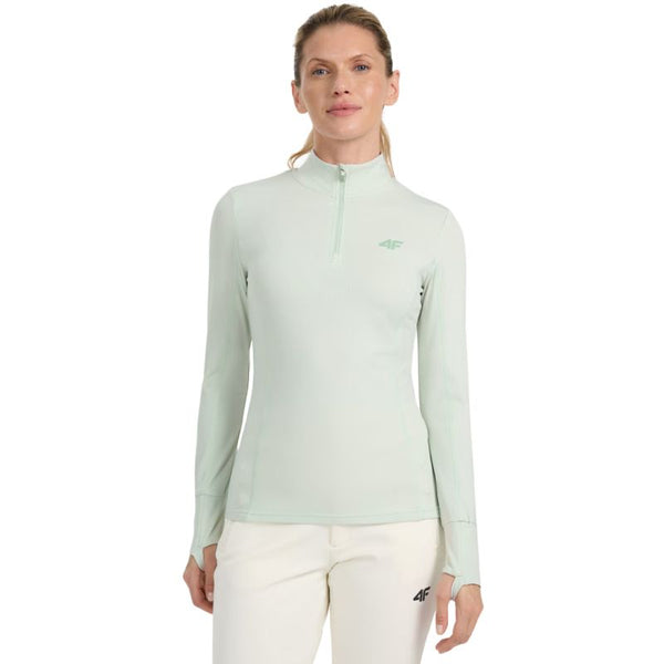 4f Women's thermal sweatshirt F098 mint 4FWAW25UBRUF098 47S Kiegészítő