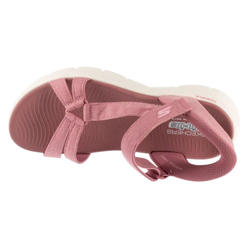 Skechers Slip-Ins: Go Walk Flex Sandal - Illuminate Pink Size rózsaszín utcai cipő 141481-MVE