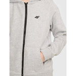 4F Boy's zip-up hoodie gyerek kapucnis pulóver 4FJWMM00TSWSM2754-27M