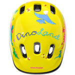 Meteor KS06 Dino bicycle helmet size S 48-52 cm Jr sárga helmets