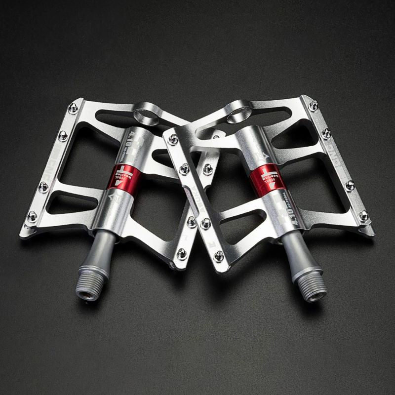 Rockbros JT410 4.10 4 Bearing Bicycle Pedals - Silver