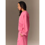 Women's loose sweatshirt without hood 4F