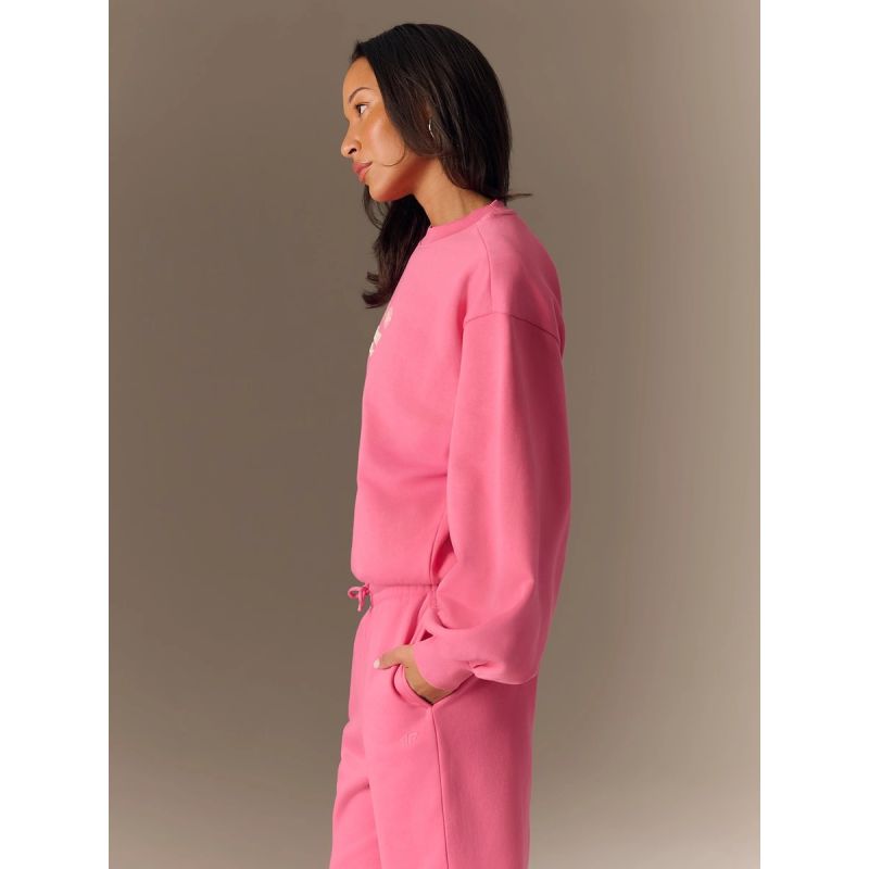 Women's loose sweatshirt without hood 4F