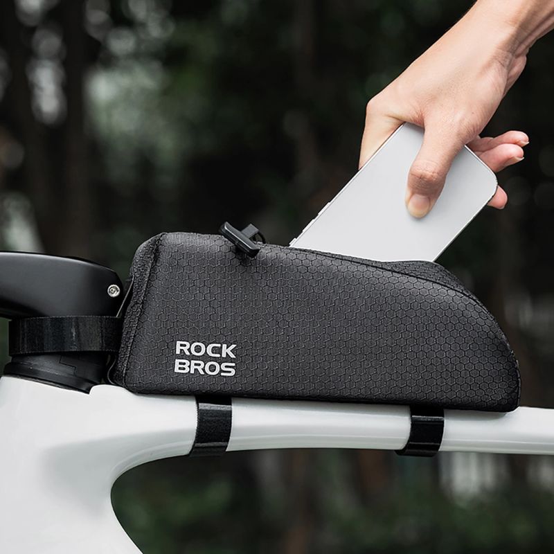 Rockbros Top Tube Frame 0.9l - Black fekete táska