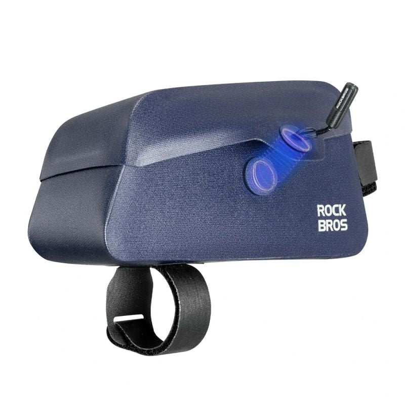 Rockbros 30120122006 Waterproof Bicycle Frame with Magnetic Closure 0.9L - Blue niebieski táska