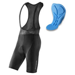 Rockbros bib with insert - black xxxxl short