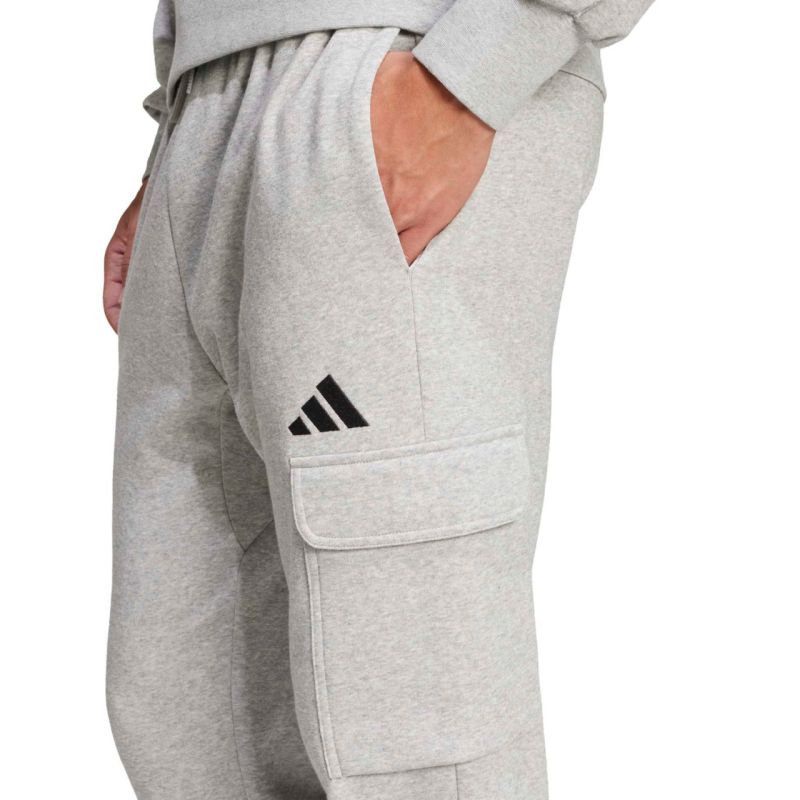 Adidas Essentials Feelcozy Cargo Men's Light Gray 2xs nadrág JE3823