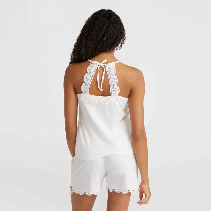 O'Neill Essentials Ava Lace Tank W fehér póló