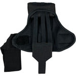 MASTERS FIGHT EQUIPMENT MASTERS BBŻ-GRIP gel boxing bandages black s/m edzőfelszerelés 03558-SM