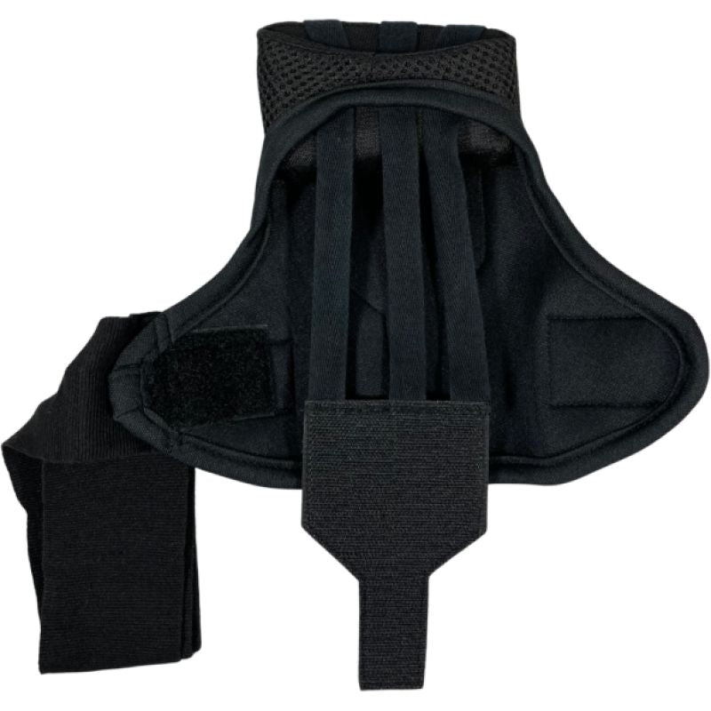 MASTERS FIGHT EQUIPMENT MASTERS BBŻ-GRIP gel boxing bandages black s/m edzőfelszerelés 03558-SM