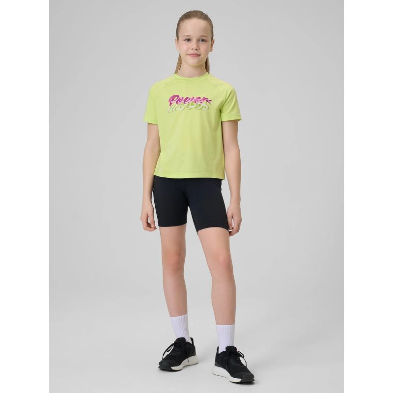 4F Girls' quick-drying sports T-shirt 158/164 póló