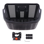 Wozinsky WKR-PK plastic handlebar bicycle basket - black fekete edzőfelszerelés 304004-203977