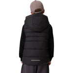 Boy's vest 4F M313 deep 4FJWSS26TVJAM313 20S fekete clothing