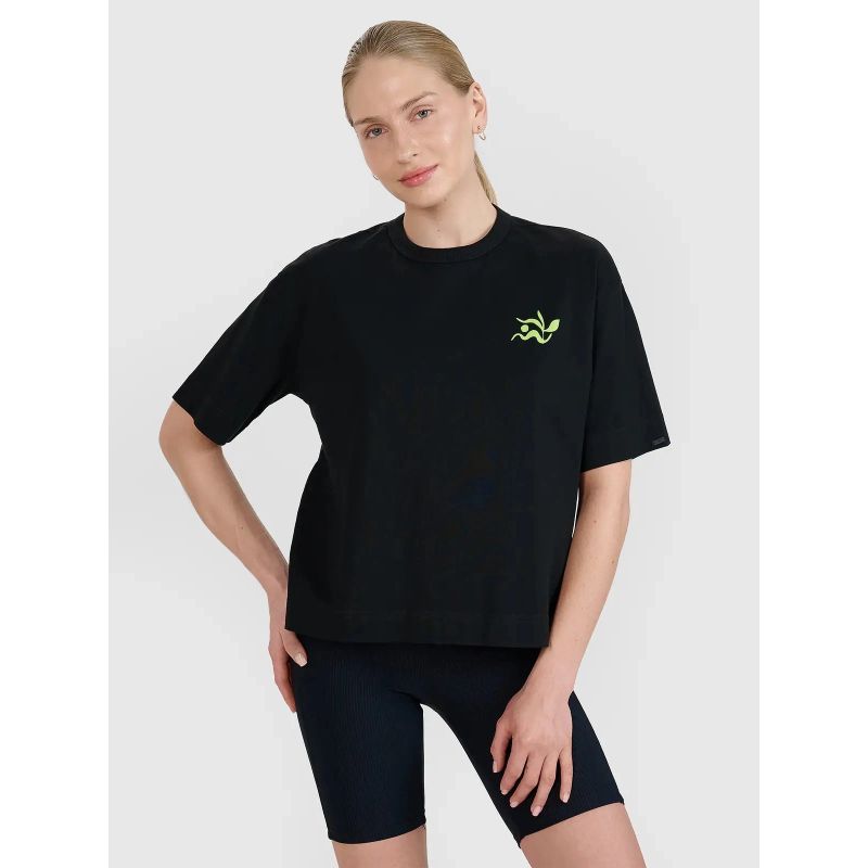 Women's regular printed T-shirt 4F 4FWSS25TTSHF1967-20S póló