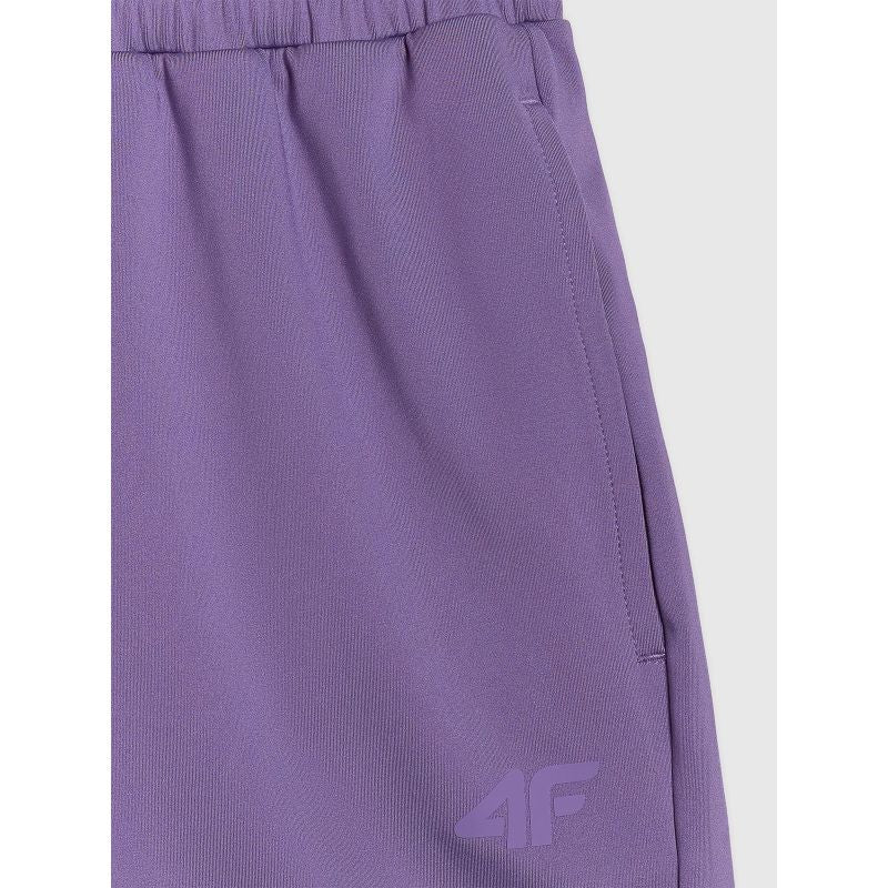 Women's quick-drying training 4F 4FWAW25TFSHF1038-53S short