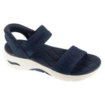 Skechers Slip-Ins: GO Walk Arch Fit 2.0 Sandal – Kennedy, Navy Blue, sötétkék utcai cipő 140844-NVY