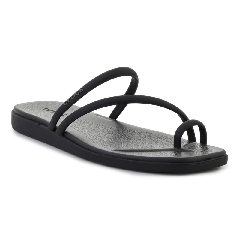 Crocs Miami Toe Loop Sandal In Black