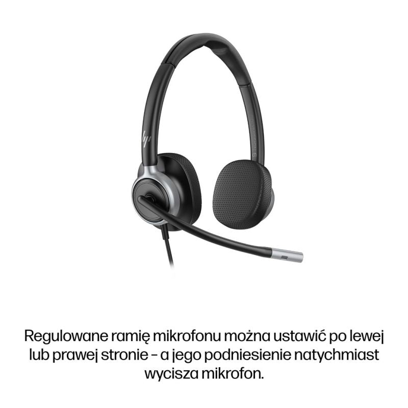 HP Poly Mission 625 Stereo USB Wired Headset