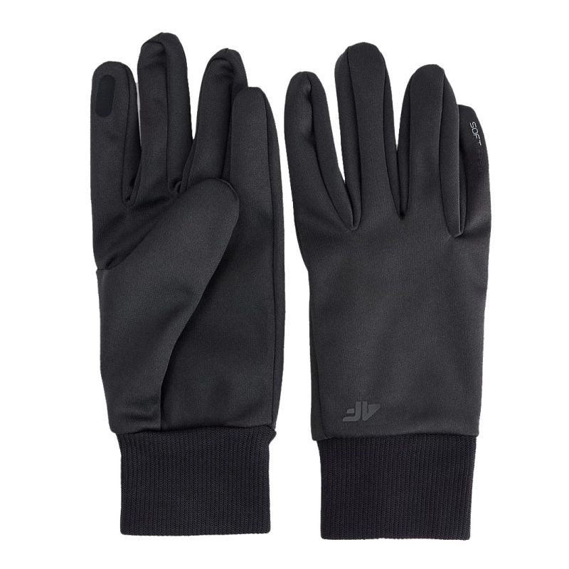 4f Unisex Touch Screen shoftshell gloves 4FWMM00AFGLU183-20S General