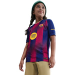 Nike FC Barcelona 2025/26 Match Home Kids' Jersey navy- bordó gyerek póló HJ5216456