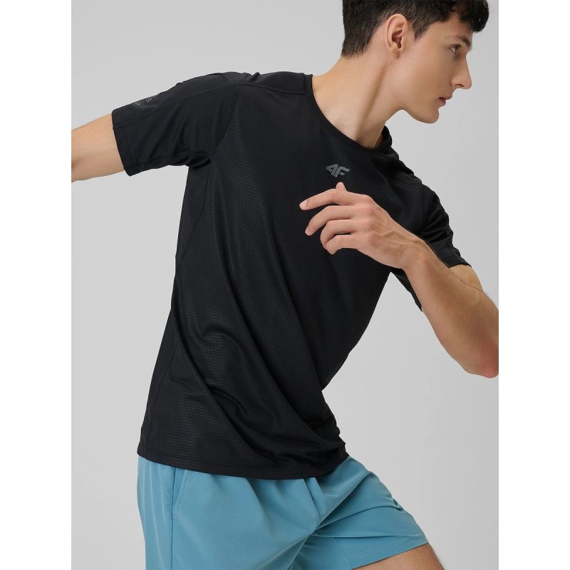 4F Men's quick-drying regular training T-shirt póló