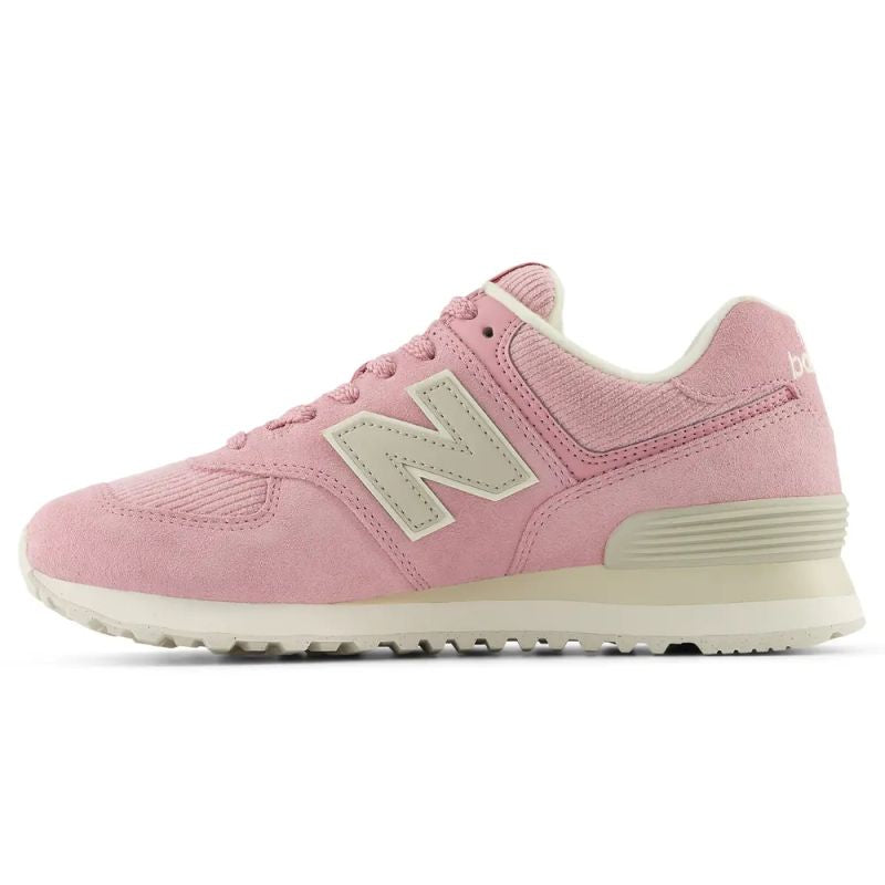 New Balance WL574 pink Lifestyle women's sneakers (WL574CSP)