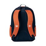 Wilson Roland Garros 2026 Team Backpack Orange- sötétkék hátizsák