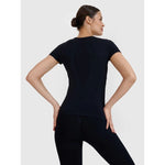 Women's quick-drying yoga and pilates t-shirt 4F 4FWSS25TFTSF1270-20S xs/s póló