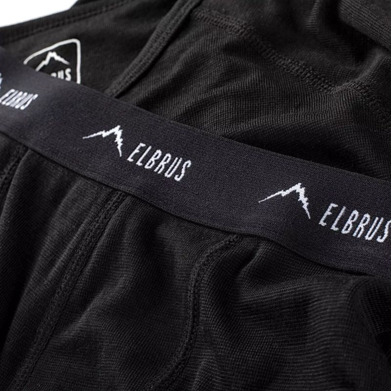 Elbrus Thermal underwear Melor Merino Set Tb Jr fekete thermoactive clothing
