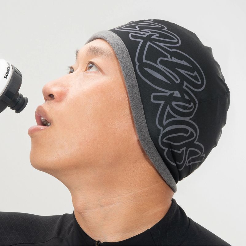 Rockbros double-sided thermal hat, one size fits all - gray szary hats