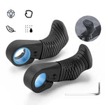 Wozinsky WGR-M22 MTB Bike Grips 22.2 mm Ergonomic Thumb Grips - Black fekete elektronika 304004-210721