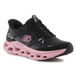 Skechers Slip-ins Glide Step Altus Fast Lane 150513-BKMV Black/Mauve fekete utcai cipő