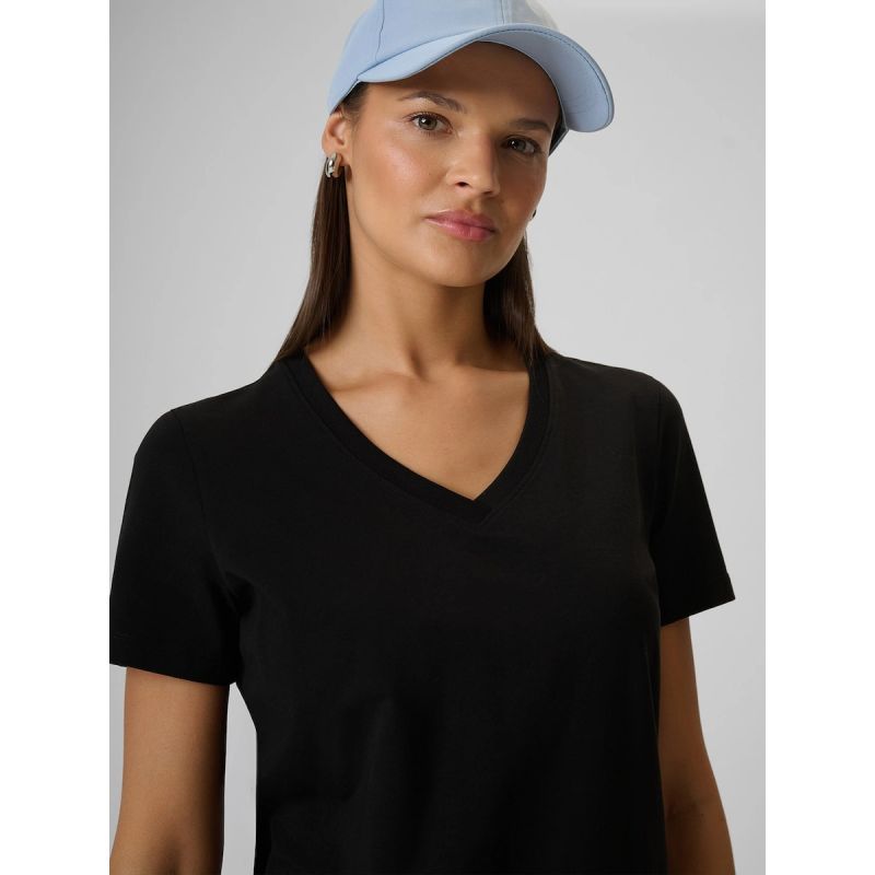 Women's regular plain T-shirt 4F 4FRMM00TTSHF3618-20S póló
